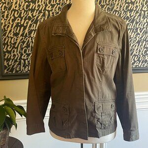 Eddie Bauer Twill Utility Jacket